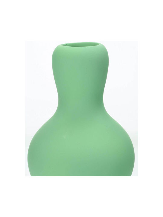 ArteLibre Decorative Vase Turquoise 13x13x20.4cm