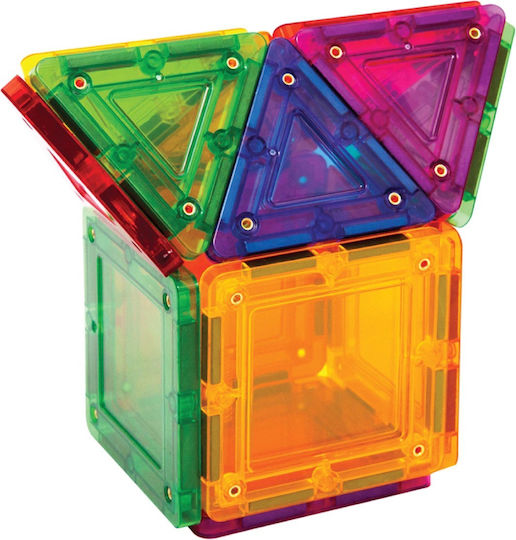 Magformers Τουβλάκια Tileblox Rainbow για 3+ Ετών 14τμχ