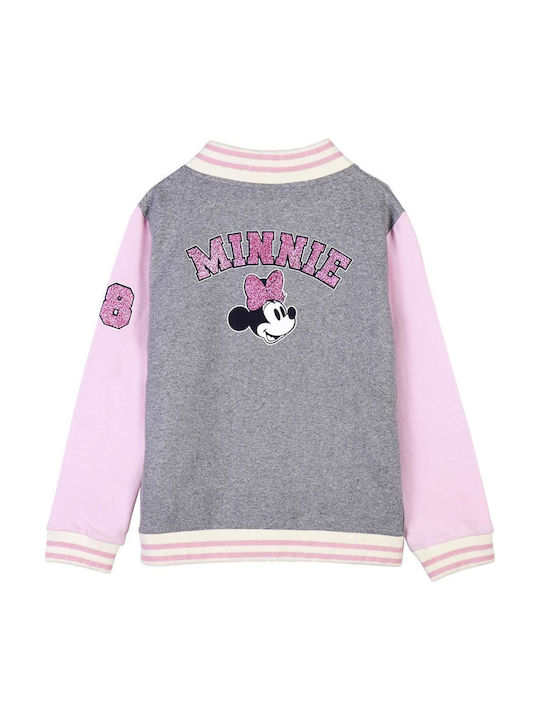 Minnie Mouse Παιδικό Bomber Γκρι