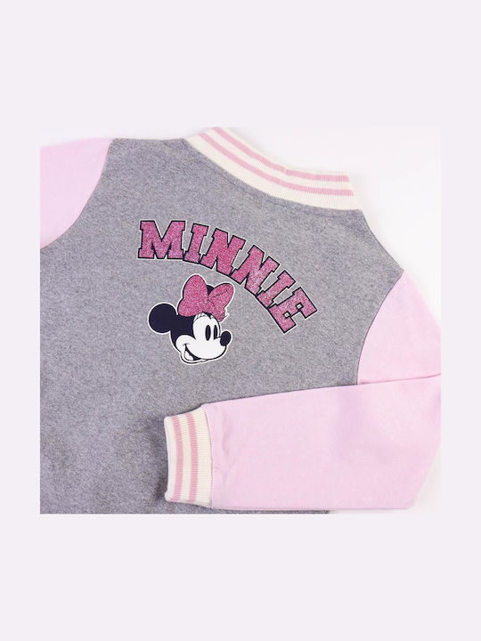 Minnie Mouse Παιδικό Bomber Γκρι