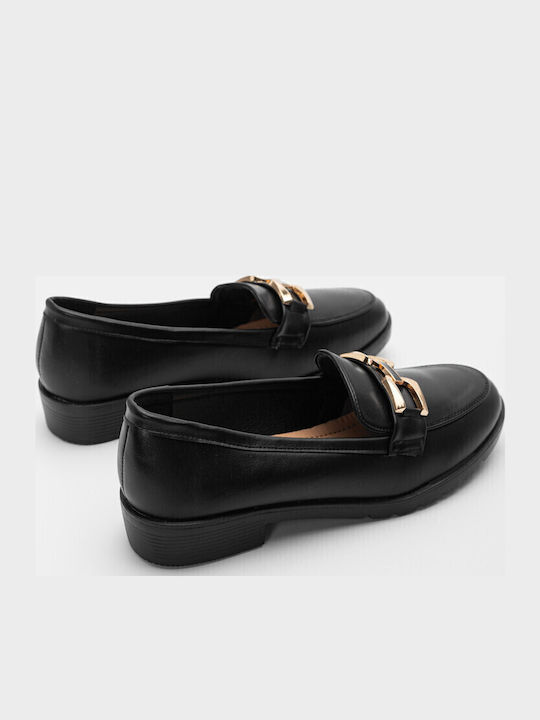 Γυναικεία Loafers σε Μαύρο Χρώμα