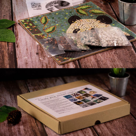 Alea Mosaic Diy Art Kit Square Mosaic With Authentic Mosaics 20x20cm New York 204030 New
