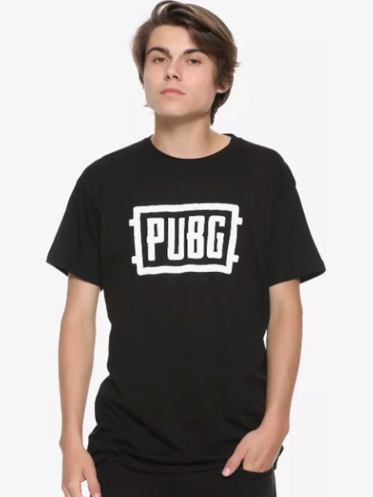 Gildan Playerunknown’s Battlegrounds (pubg) T-shirt Μαύρο Βαμβακερό