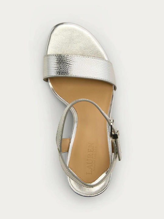 Sandalen Silber