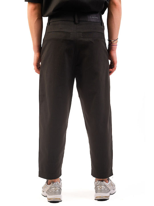 Nineteen Apparel Club Herrenhose in Lockerer Passform Charcoal