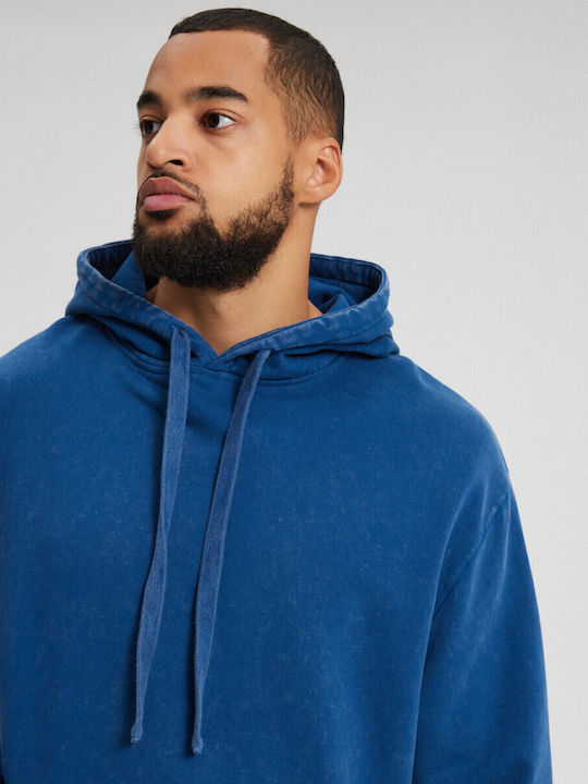 Sweatshirt mit Kapuze Blau
