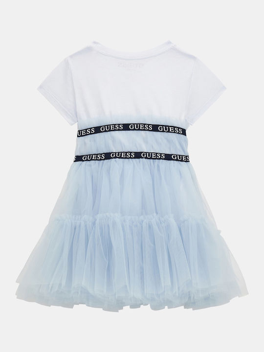 Guess Kids Dress Light Blue