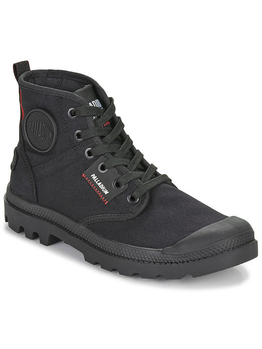 Palladium Pampa Damen Stiefel Schwarz