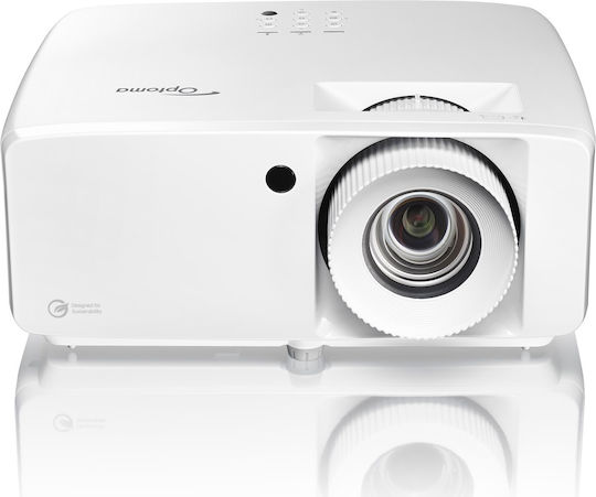 Optoma 3D Beamer DLP 4K Ultra HD Laser mit Eingebauten Lautsprechern ZK450