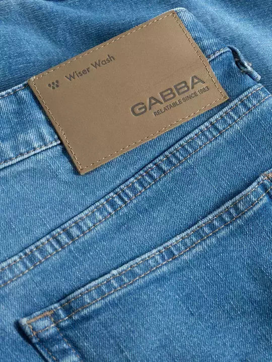 Men's Jeans Pants with Relaxed Tapered Fit Blue
