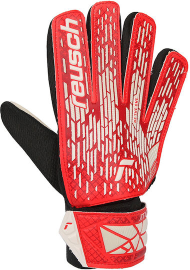 Reusch Attrakt Starter Solid Torwarthandschuhe Kinder Rot