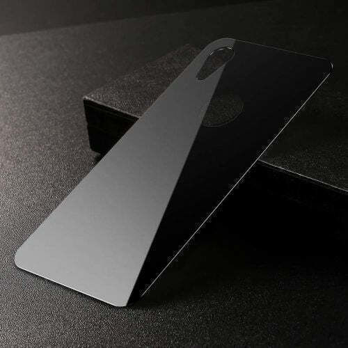 Baseus Glass Protector Protecție Cameră Tempered Glass Black pentru iPhone XR