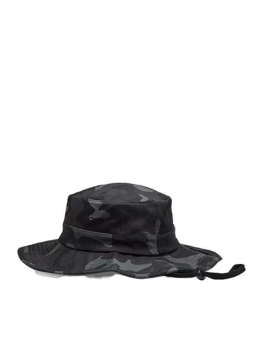 Fox Base Over Fabric Men's Hat Black Camo
