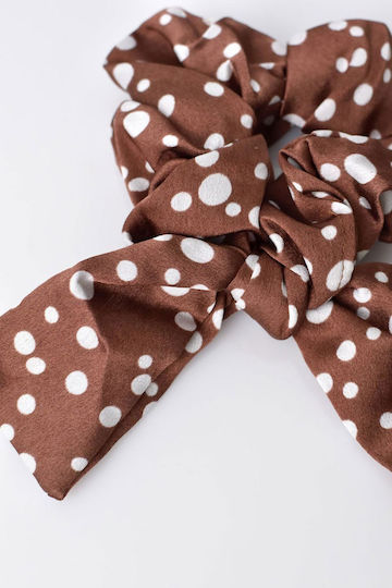 Potre Scrunchie Καφέ