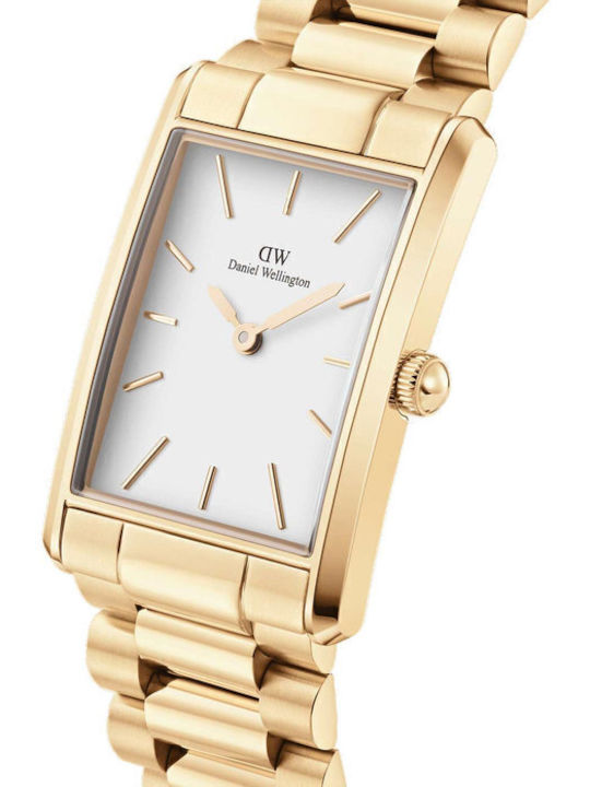 Daniel Wellington Women's Watch with Gold Metal Bracelet