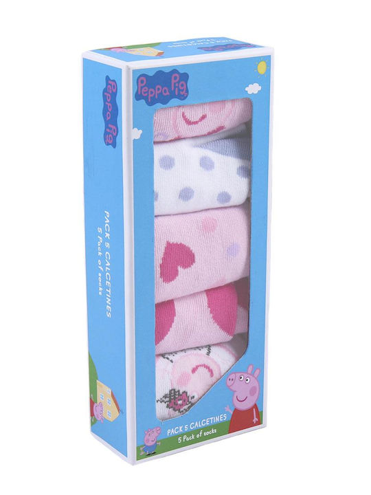 Peppa Pig Kids' Socks Colorful 5 Pairs