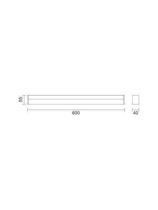 Spot Light Φωτιστικό Μπάνιου/Πίνακα LED Γκρι Spot Light Φωτιστικό Μπάνιου/Πίνακα LED Γκρι