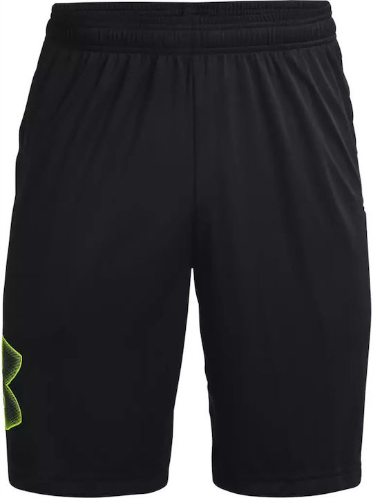 Tech Graphic Men's Athletic Shorts Black