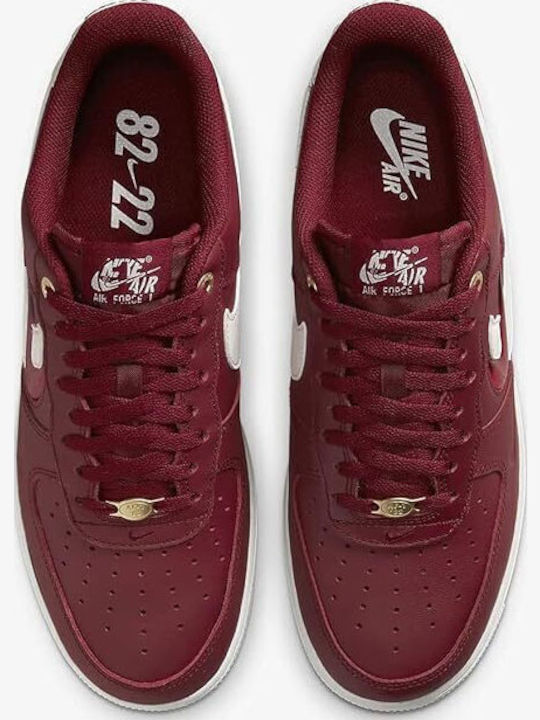 Air Force 1 '07 PRM 40th Anniversary Herren Sneakers Eam Red / Sail / Gym Red-team Red
