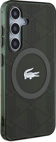 Lacoste Blend Monogram MagSafe Back Cover Plastic Khaki (Galaxy S24)