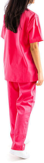 DS Wear Women's Fuchsia Pants & Blouse Set
