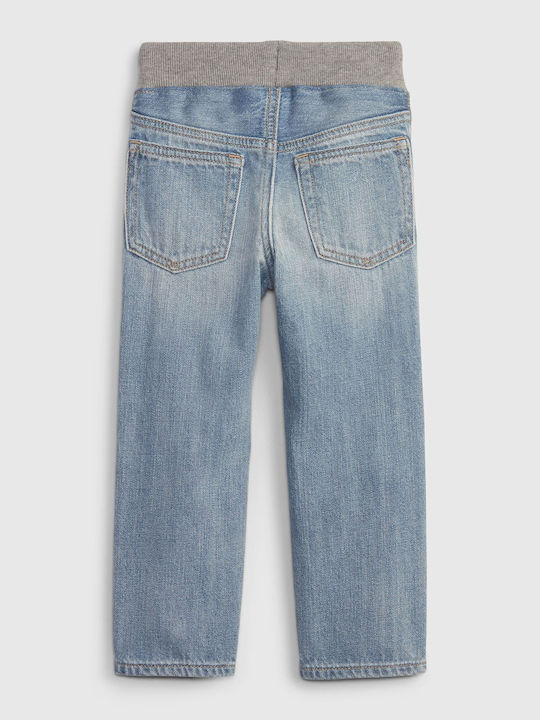 GAP Παιδικό Παντελόνι Τζιν light wash Pull-on Slim