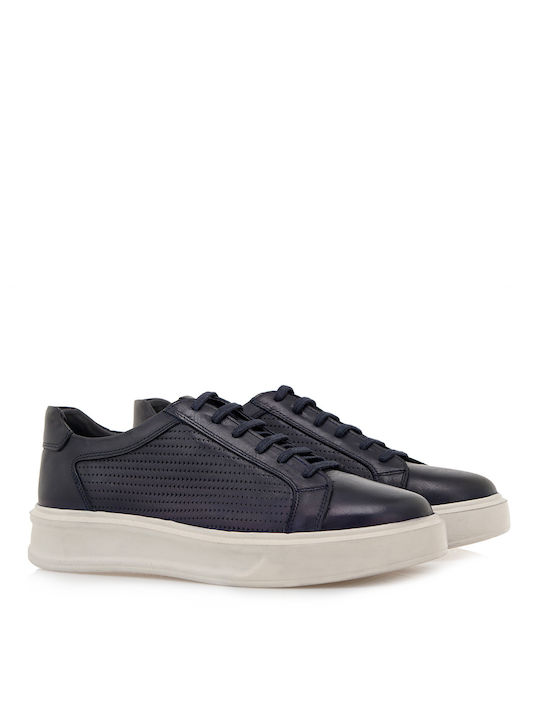 Lorenzo Russo Herren Sneakers Blau