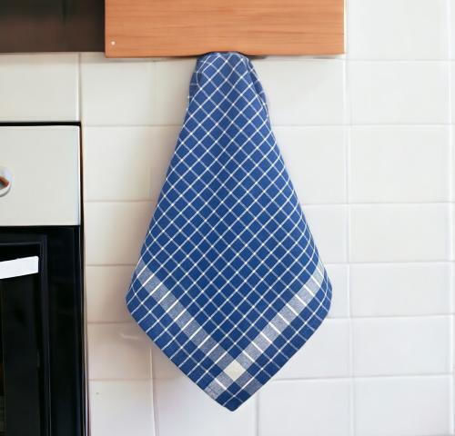 Linea Home Πετσέτα Κουζίνας από 100% Βαμβάκι σε Μπλε Χρώμα 50x70cm