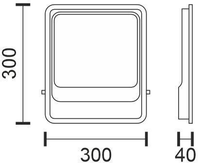 Spot Light Στεγανός Προβολέας LED 200W Ψυχρό Λευκό 6000K IP65