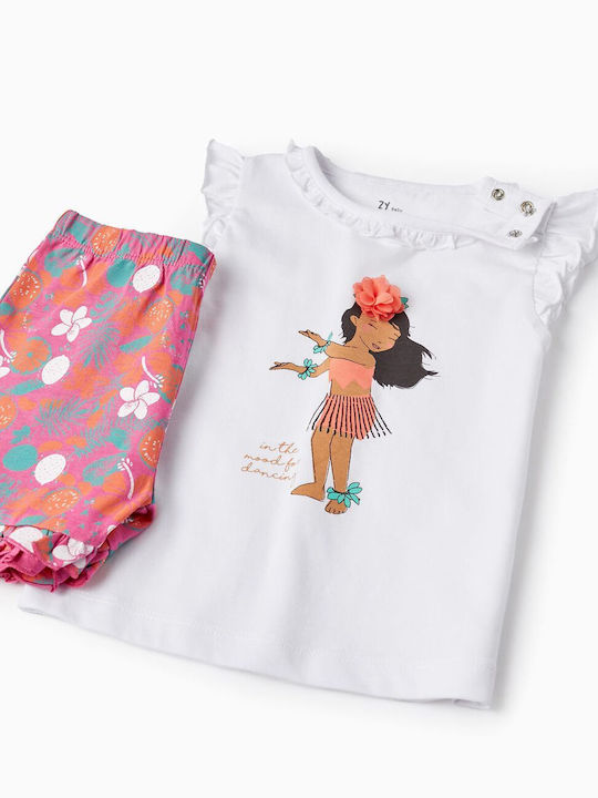 Zippy Kids Pyjamas Summer Cotton Fuchsia