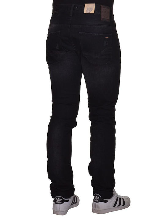 Red Spot Men's Jeans Pants Black