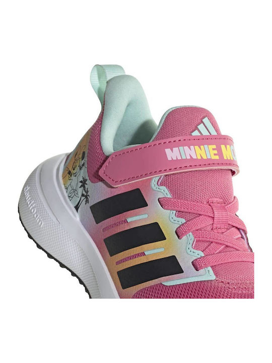 Fortarun Fortarun Minnie El Kinder Sportschuhe Laufen mit Bügel- und Schleifenverschluss Rosa