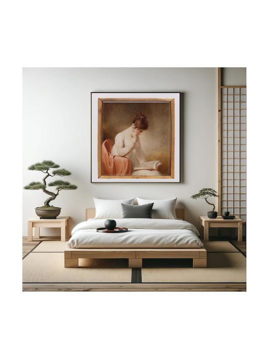 Interesting Story Miss Ray Painting Wooden 110x110cm