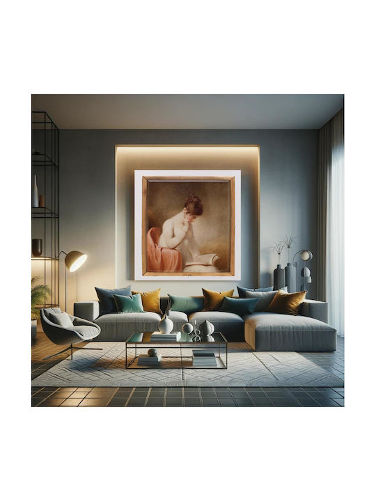 Interesting Story Miss Ray Painting Wooden 110x110cm
