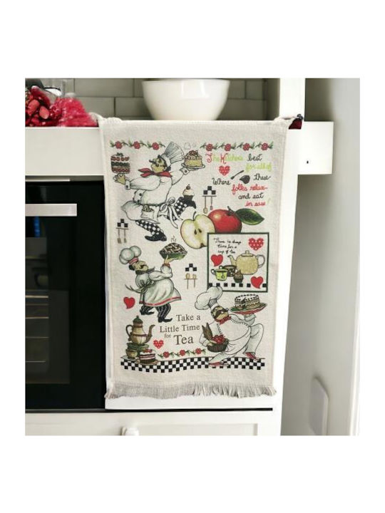 Linea Home Chef Tea Towel made of 100% Cotton 40x60cm 1pcs