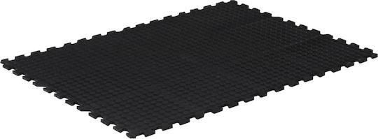 vidaXL Δάπεδο Παζλ Γυμναστηρίου Μαύρο 90x120x0.12cm 1τμχ