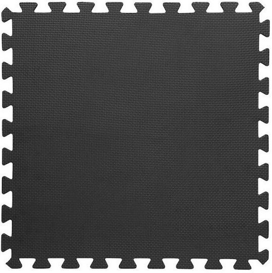 HMS Boden Puzzle Fitnessstudio Schwarz 60x60x1cm 1Stück