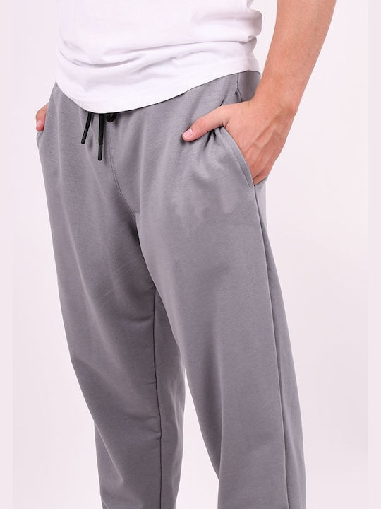 Clever Men's Sweatpants with Rubber Gray