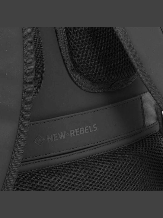New Rebels Backpack Αδιάβροχο Μαύρο