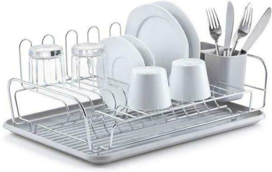 Zeller Inox Geschirrabtropfer & Abtropfgitter Graues 43.5x33.5x17cm Zeller Inox Geschirrabtropfer & Abtropfgitter Graues 43.5x33.5x17cm