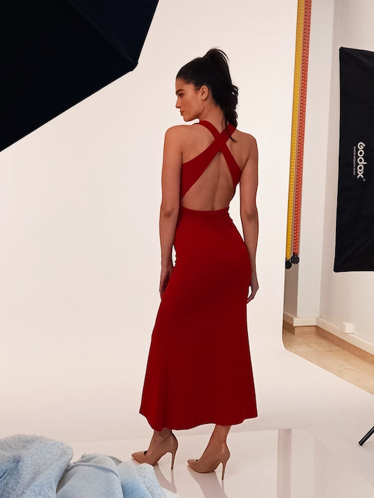 Primo Maxi Dress Red