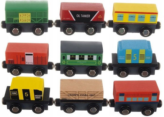 Kruzzel Train made of Wood for 3+ years+ Years