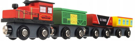 Kruzzel Train made of Wood for 3+ years+ Years