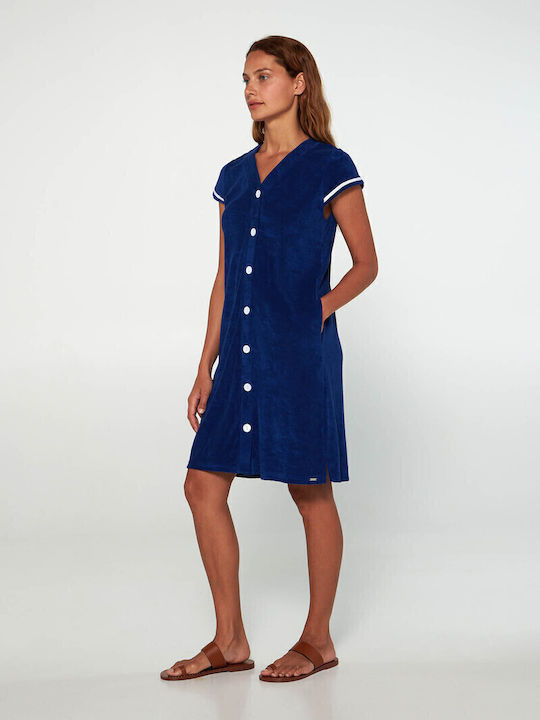 Vamp Damenbademode Mini Blau Kleid