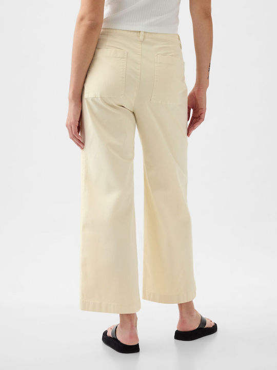 Damen Stoffhose Weiß