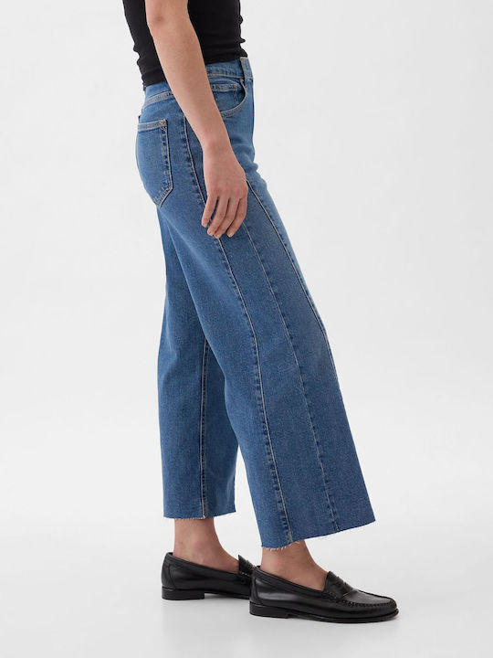 Hoch tailliert Damenjeans in Schlanker Passform