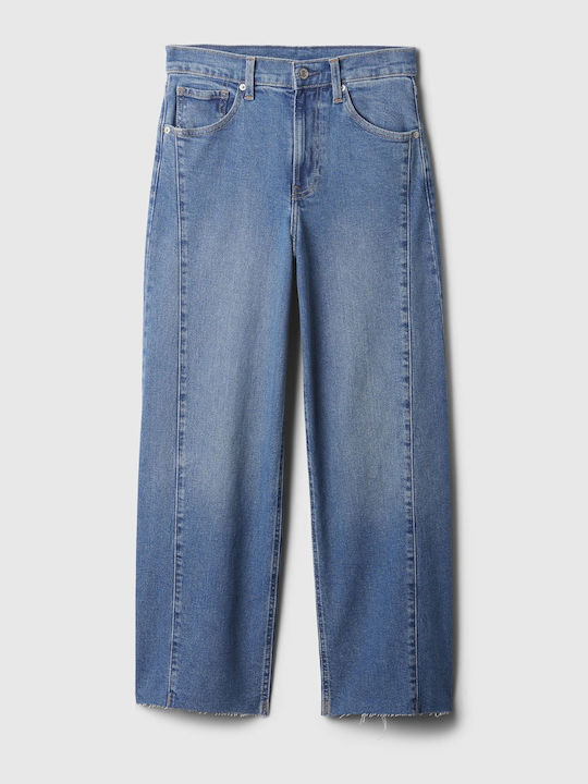 Hoch tailliert Damenjeans in Schlanker Passform