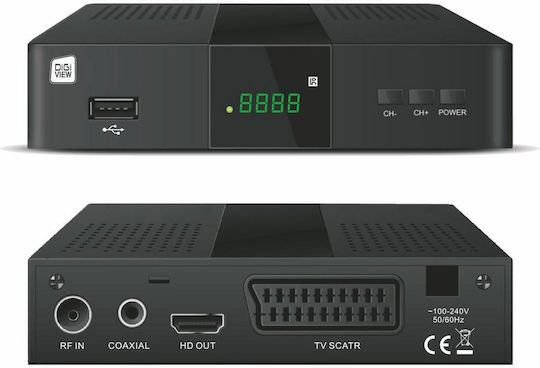 KAL Electronics BHT1402 Ψηφιακός Δέκτης Mpeg-4 SD (480p) Σύνδεσεις SCART / HDMI / USB