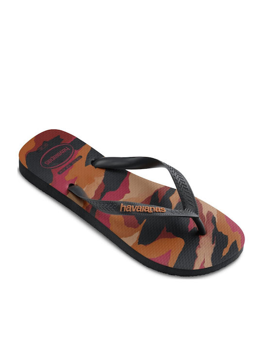 Top Camu Ανδρικά Flip Flops Μαύρα