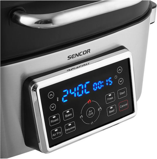 Sencor Vita Air Fryer με Wi-Fi 6lt Ασημί